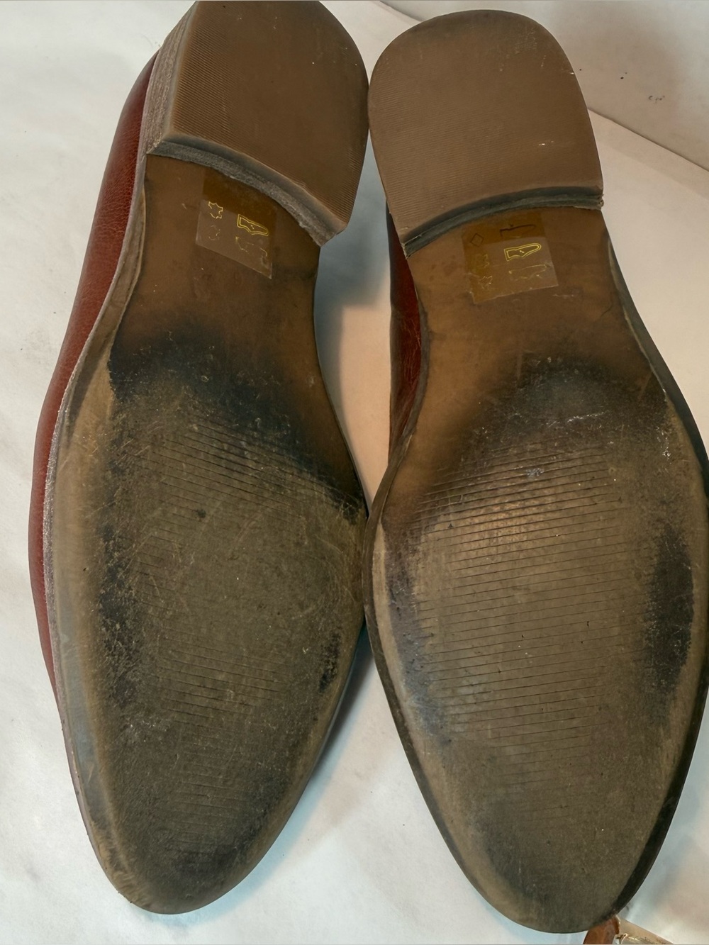 Madewell Frances Leather Loafer Slip on w Cloudlift Cushion H2419 Shoes SZ 6 - Picture 6 of 8